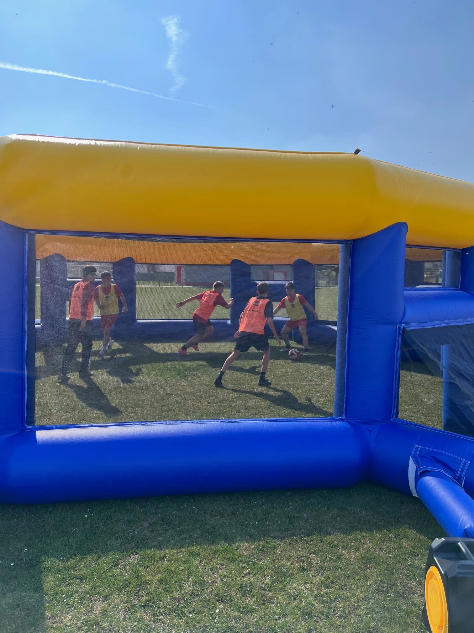 Nafukovacia futbalová aréna - pohľad 6